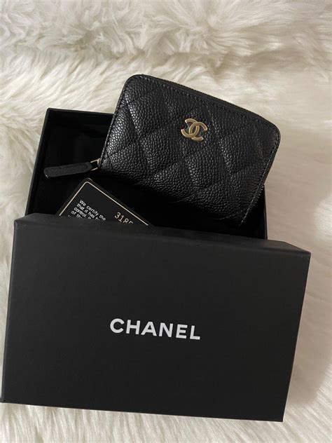 chanel zippy card holder|Chanel small card holder price.